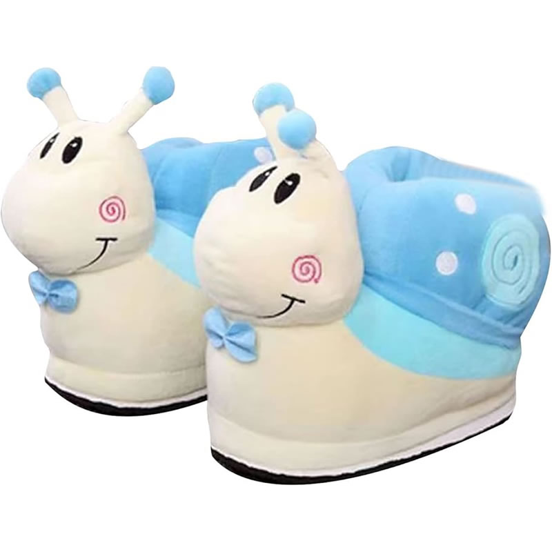 蜗牛形棉鞋