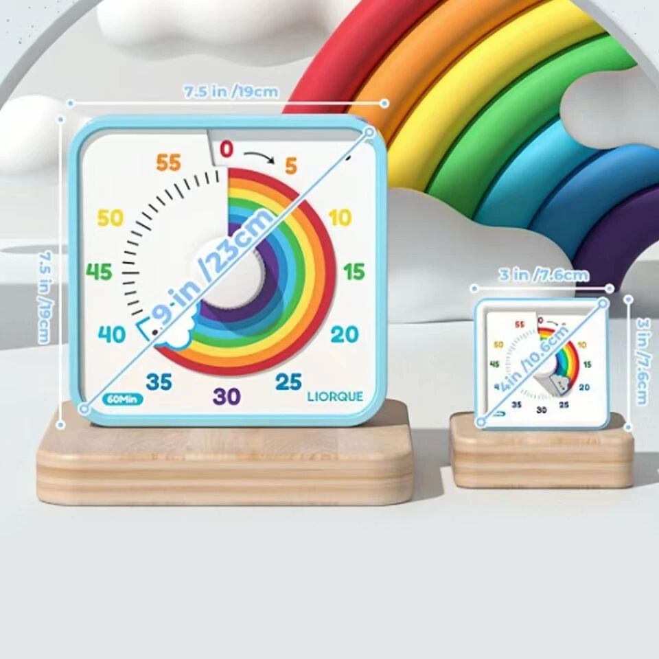 彩虹盘可视计时器