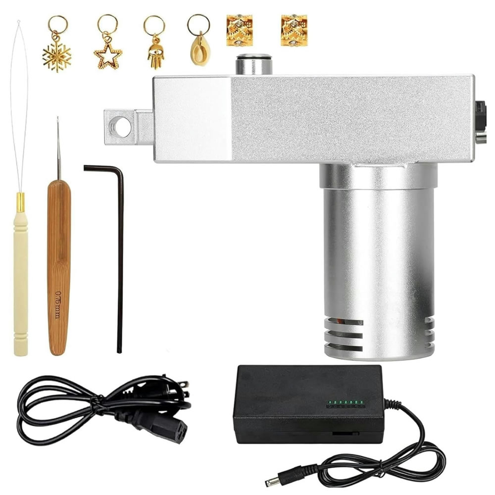 脏辫机自动编发卷发器