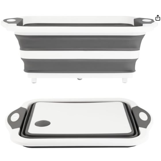 可折叠洗碗盆切菜板