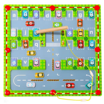 磁性字母迷宫板