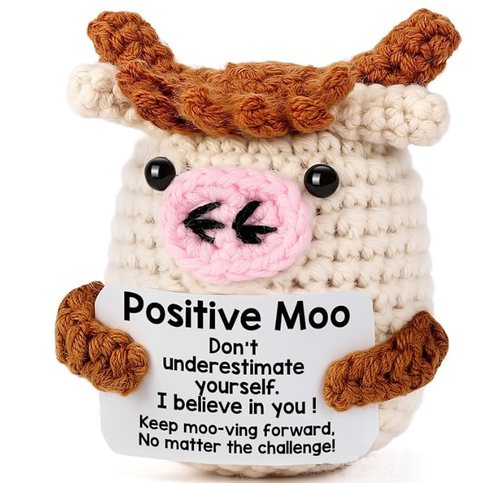 针织玩偶POSITIVE MOO