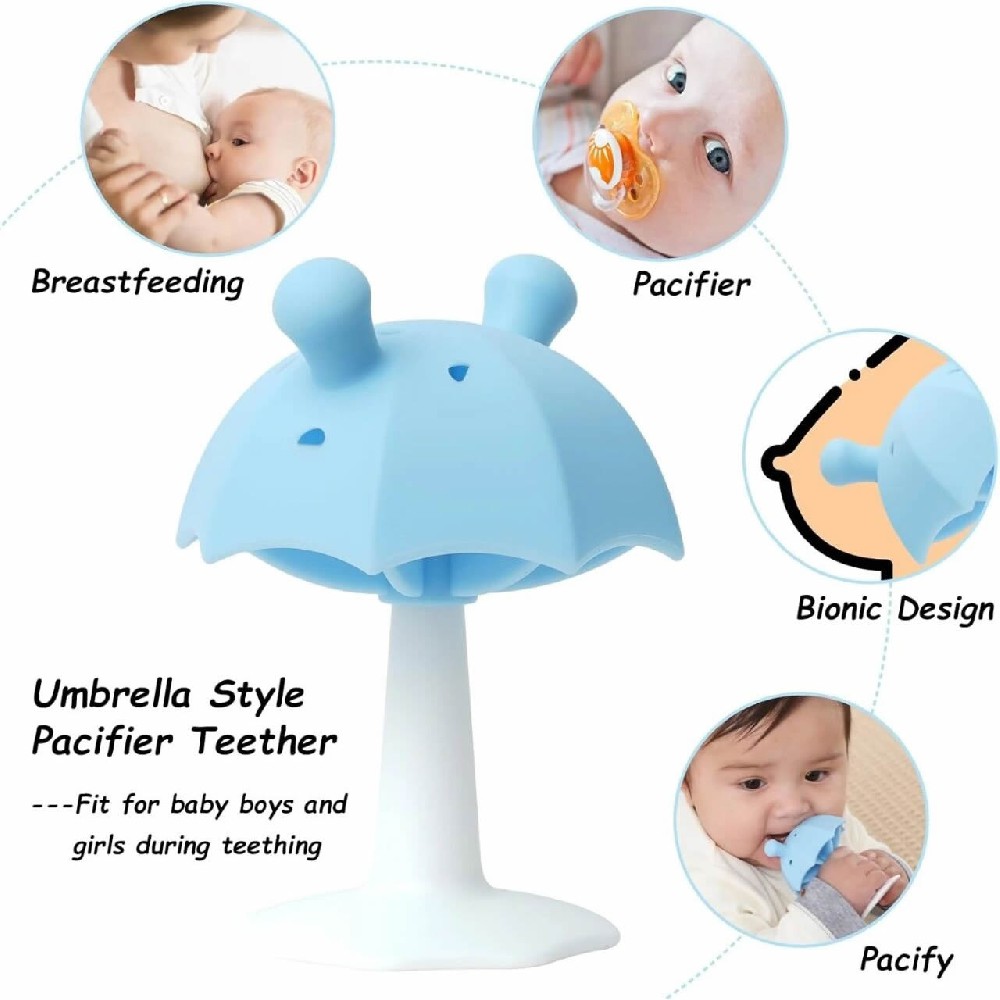 婴儿雨伞磨牙玩具