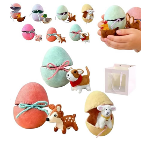 毛毡复活节彩蛋