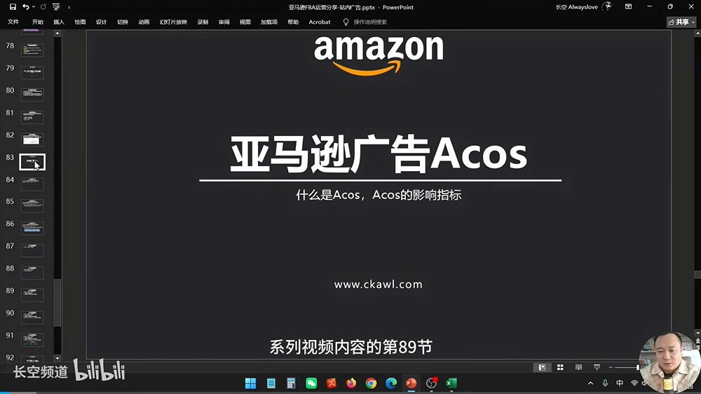 第89节：亚马逊广告Acos